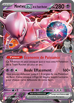 SVP216 - Mewtwo EX de la Team Rocket