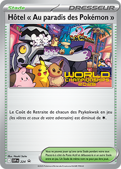 SVP224 - Hôtel « Au paradis des Pokémon »