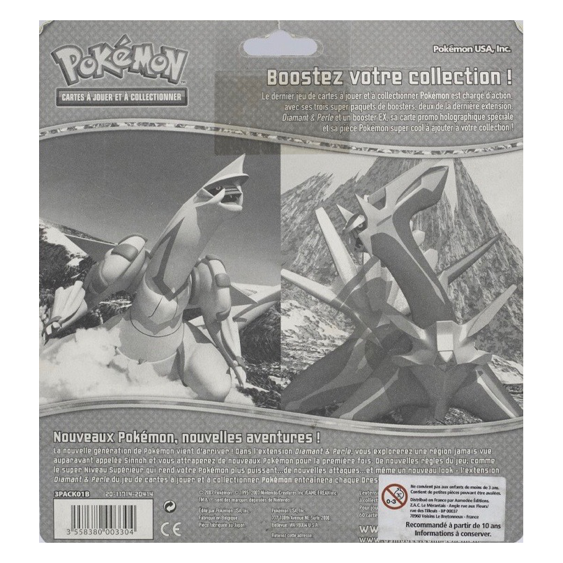TriPack - Diamant & Perle / Tiplouf, dos du blister