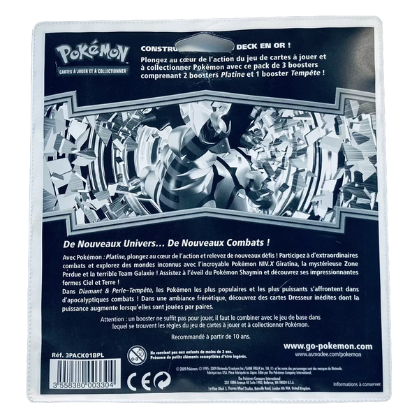 TriPack - Platine / Scorvol, dos du blister