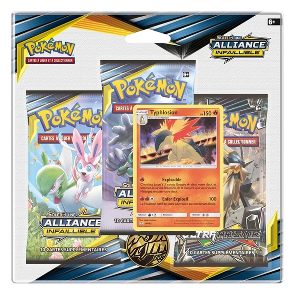 TriPack - Alliance Infaillible / Typhlosion, scellé français