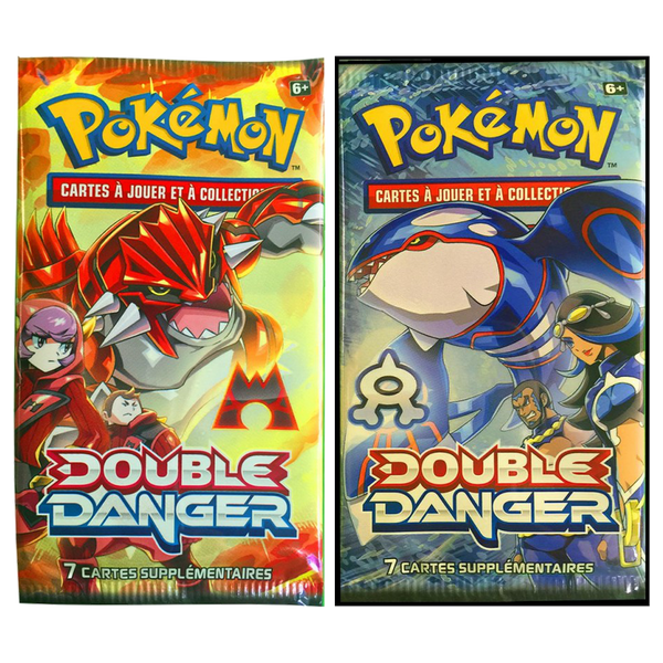 Artset Pokémon Double Danger : les 2 boosters scellés du set