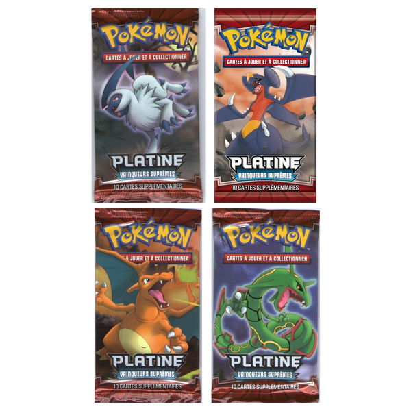 Artset Pokémon Vainqueurs Suprêmes : les 4 boosters scellés du set