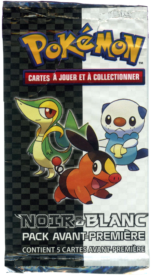 Booster Pokémon Noir & Blanc — Avant-première