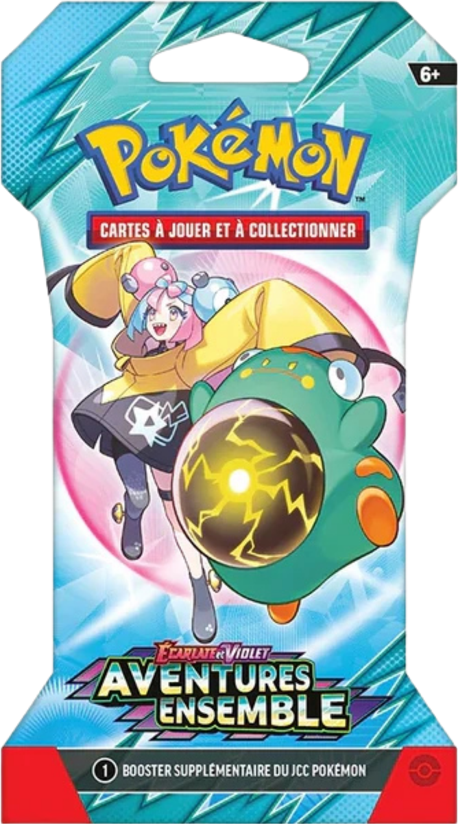Blister Pokémon Aventures Ensemble illustration Ampibidou de Mashynn, scellé français