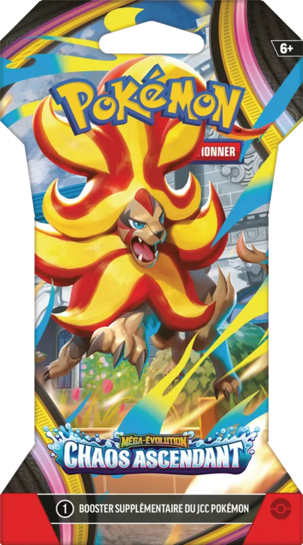 Blister Pokémon Chaos Ascendant illustration Méga-Némélios, scellé français