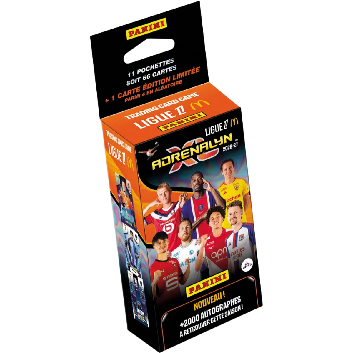 Blister de 11 Boosters Panini Adrenalyn XL Ligue 1 McDonald's 2026-2027