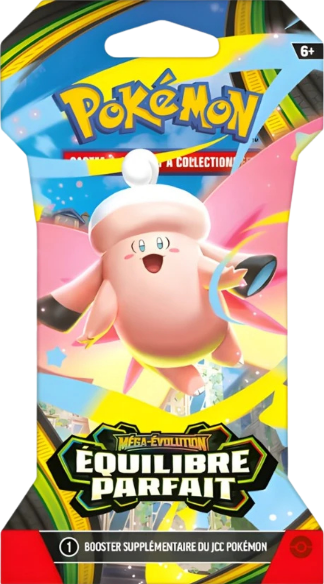 Blister Pokémon Équilibre Parfait illustration Méga-Mélodelfe, scellé français