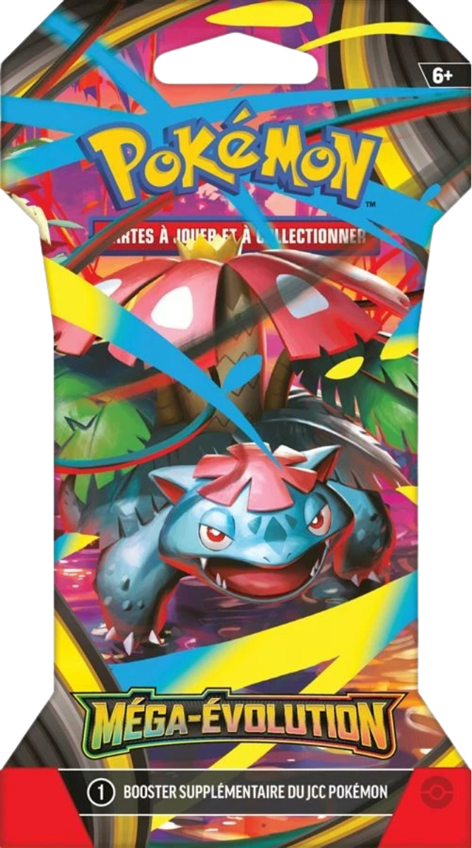 Blister Pokémon Méga-Évolution illustration Méga-Florizarre, scellé français