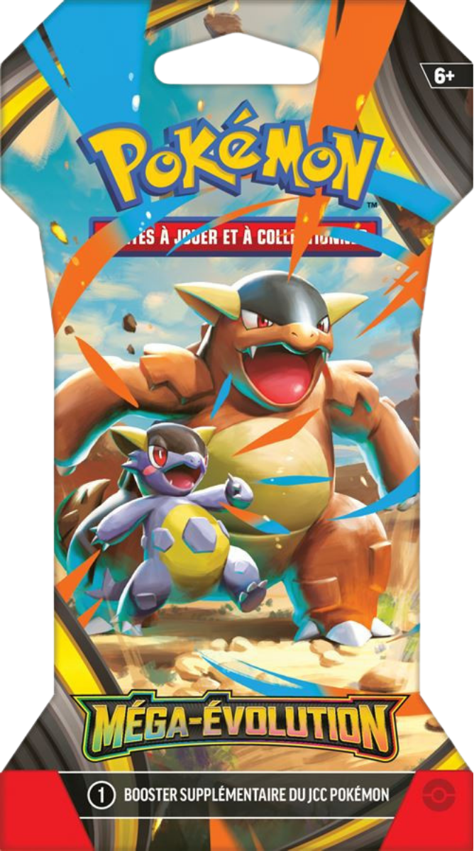 Blister Pokémon Méga-Évolution illustration Méga-Kangourex, scellé français