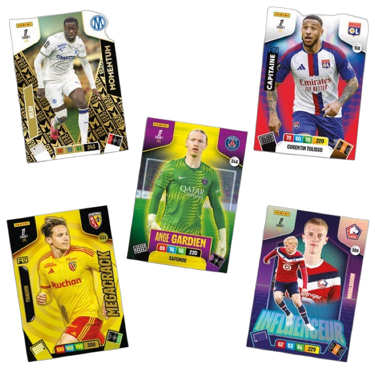 Cartes Adrenalyn XL Ligue 1 McDonald's 2026-27