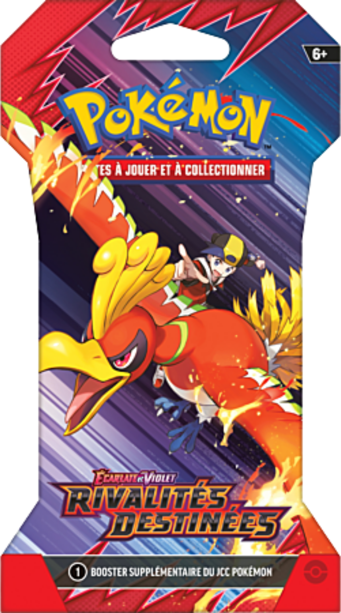 Blister Pokémon Rivalités Destinées illustration Ho-Oh de Luth, scellé français