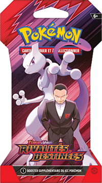 Mewtwo de Giovanni — Artset Blister - Rivalités Destinées
