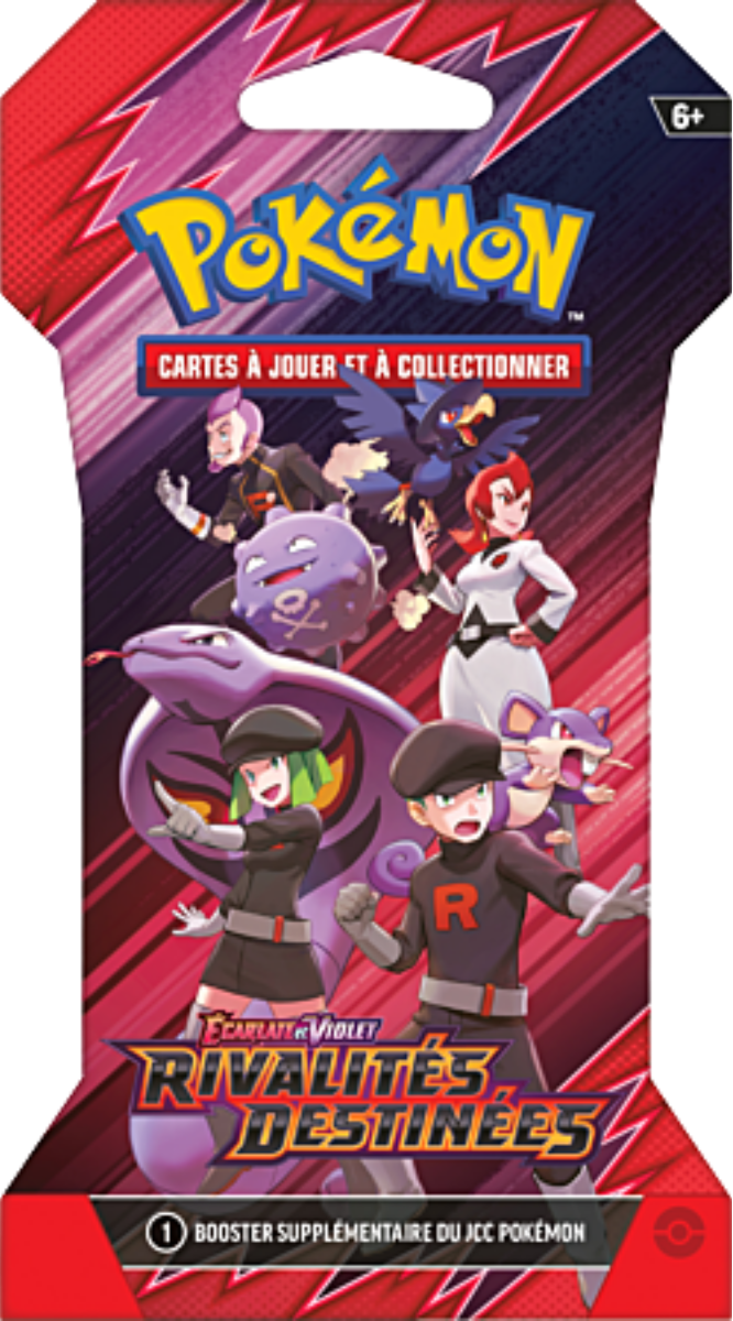 Blister Pokémon Rivalités Destinées illustration Team Rocket, scellé français