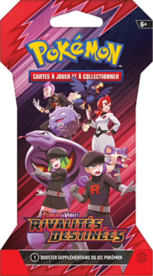 Blister Pokémon Rivalités Destinées illustration Team Rocket, scellé français