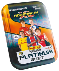 Ouvert - Boîte Métal Pocket Platinum - Adrenalyn XL / Ligue 1 McDonald's 26-27