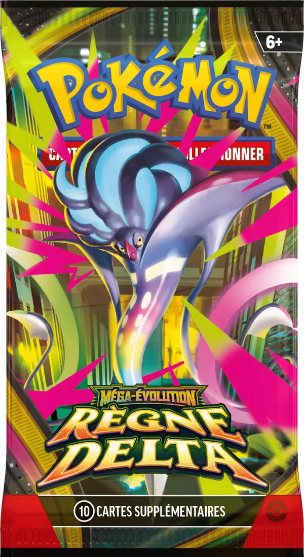 Booster Pokémon Règne Delta illustration Méga-Sépiatroce, scellé français