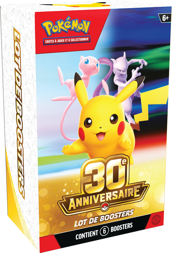 Bundle 6 boosters 30e Anniversaire