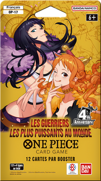Blister — Case Blister - Les Guerriers les Plus Puissants au Monde / OP-17