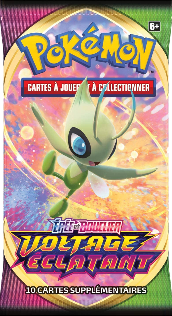 Booster Pokémon Voltage Éclatant illustration Celebi, scellé français