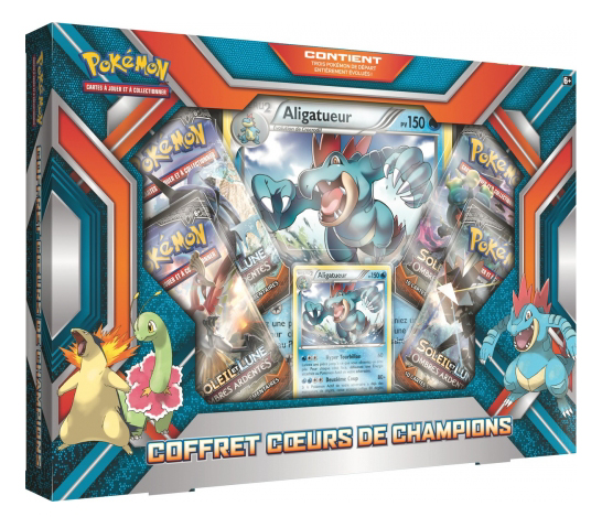 Coffret - Cœurs de Champions — Recto