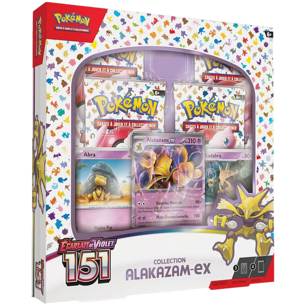 Coffret - Collection Alakazam-ex / 151 — Recto
