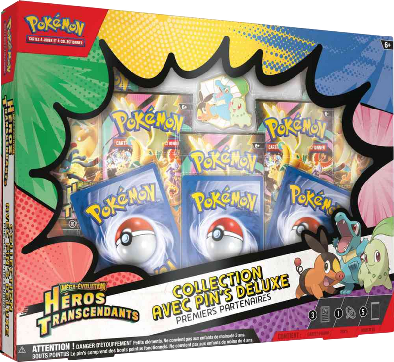 Coffret - Collection avec Pin's Deluxe / Premiers Partenaires