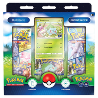 Avant - Coffret - Collection avec Pin's Pokémon GO / Bulbizarre