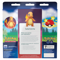 Dos - Coffret - Collection avec Pin's Pokémon GO / Salamèche