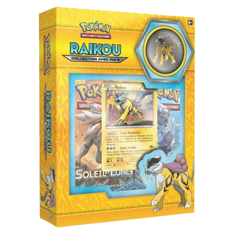 Coffret - Collection avec Pin's / Raikou
