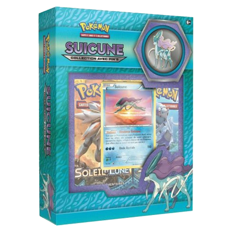 Coffret - Collection avec Pin's / Suicune