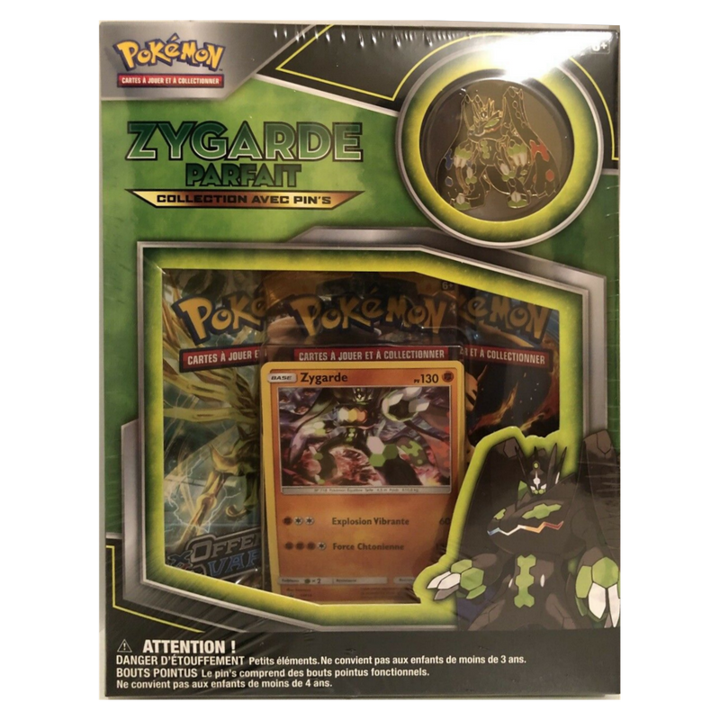Coffret - Collection avec Pin's / Zygarde Parfait