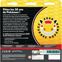 Dos — Coffret - Collection / Journée Pokémon 2026