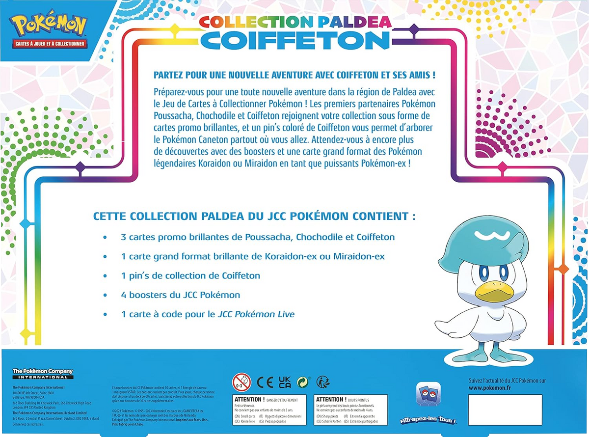 Coffret - Collection / Paldea Coiffeton — Verso