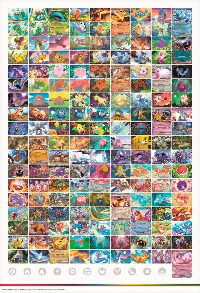 Coffret - Collection Poster / Écarlate et Violet — Verso
