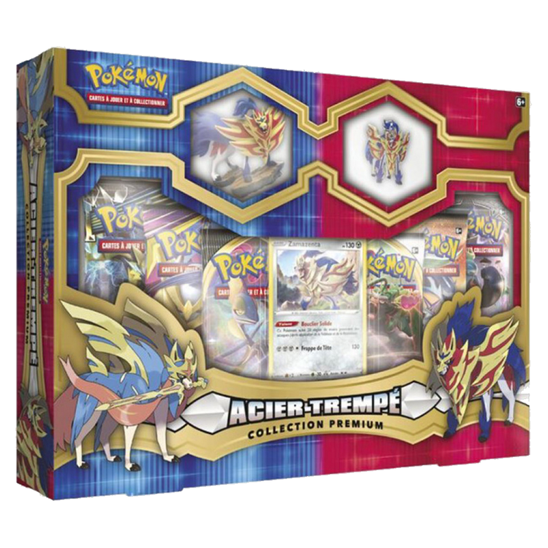 Coffret - Collection Premium / Acier Trempé Zamazenta