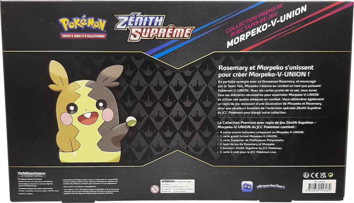 Coffret - Collection Premium avec Tapis de Jeu / Morpeko-V-UNION — Verso