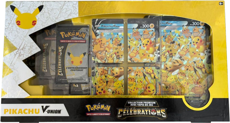 Coffret - Collection Premium avec Tapis de Jeu / Pikachu-V-UNION