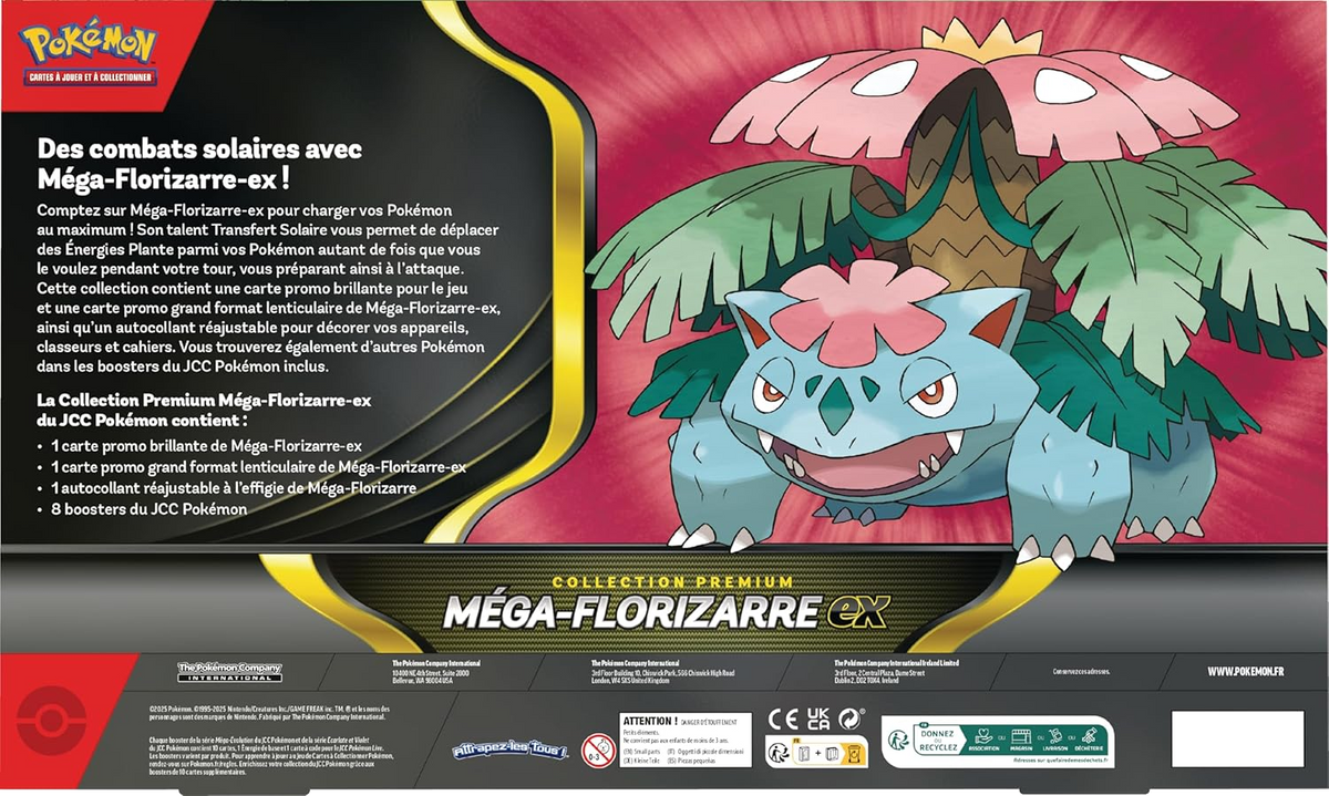 Coffret - Collection Premium / Méga-Florizarre-ex — Verso