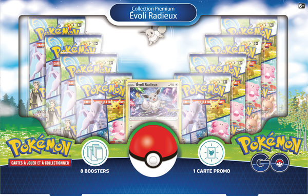 Coffret - Collection Premium / Pokémon GO Évoli Radieux — Recto