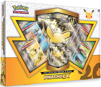 Coffret - Collection / Rouge & Bleu Pikachu-EX