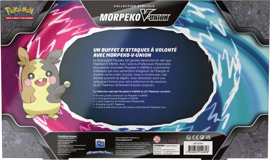 Coffret - Collection Spéciale / Morpeko-V-UNION — Verso