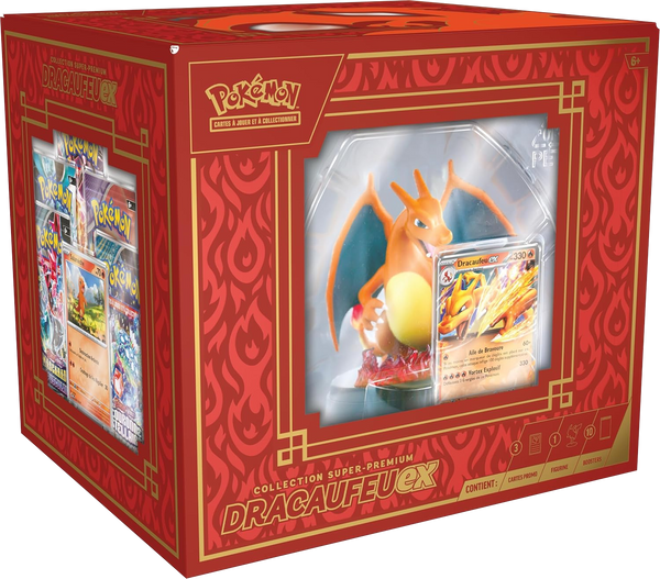 Coffret - Collection Super-Premium / Dracaufeu-ex — Recto