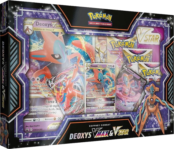 Coffret - Combat Deoxys-VMAX et VSTAR — Recto