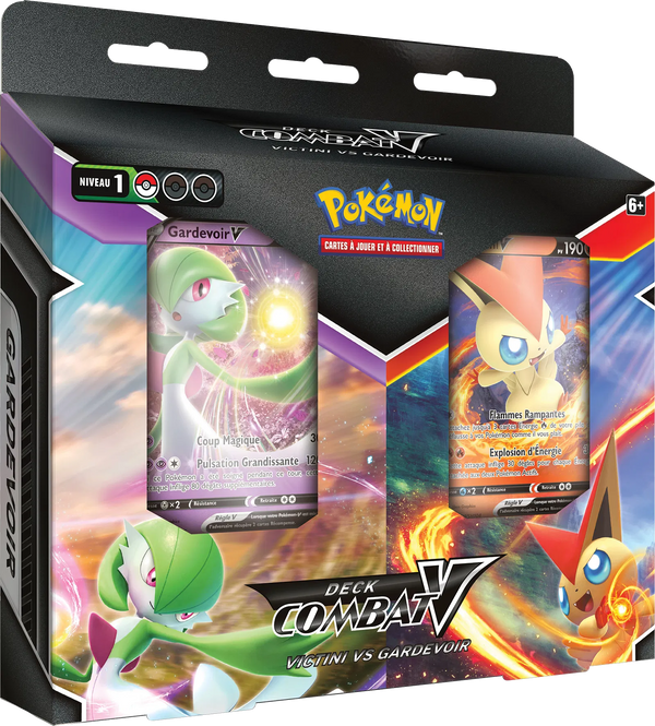 Coffret - Deck Combat-V Victini vs Gardevoir — Recto