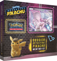 Dos — Coffret - Dossier Détective Pikachu Mewtwo-GX