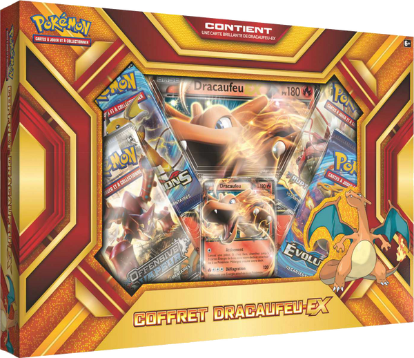 Coffret - Dracaufeu-EX — Recto