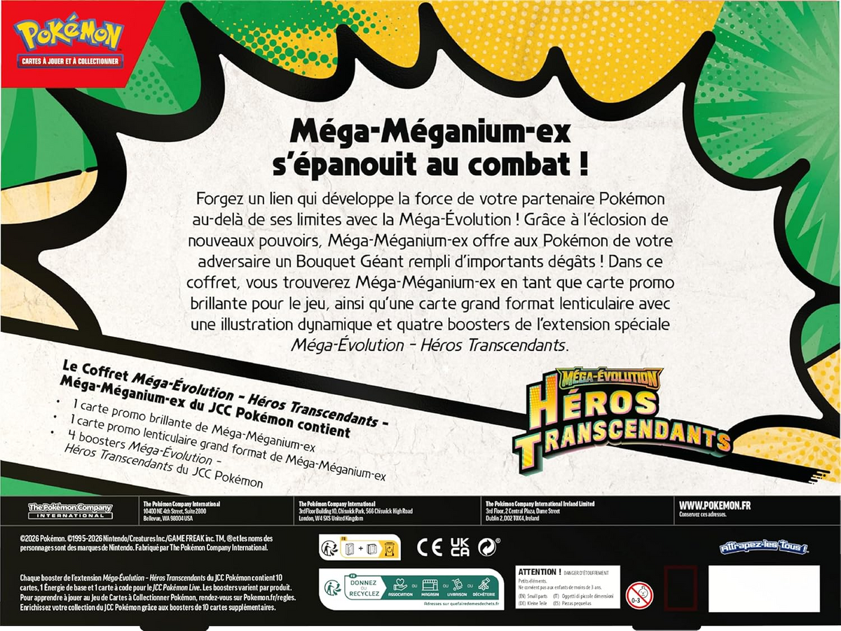 Coffret - Méga-Méganium-ex — Verso