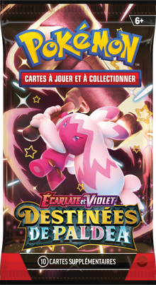 Booster Destinées de Paldea illustration Forgelina