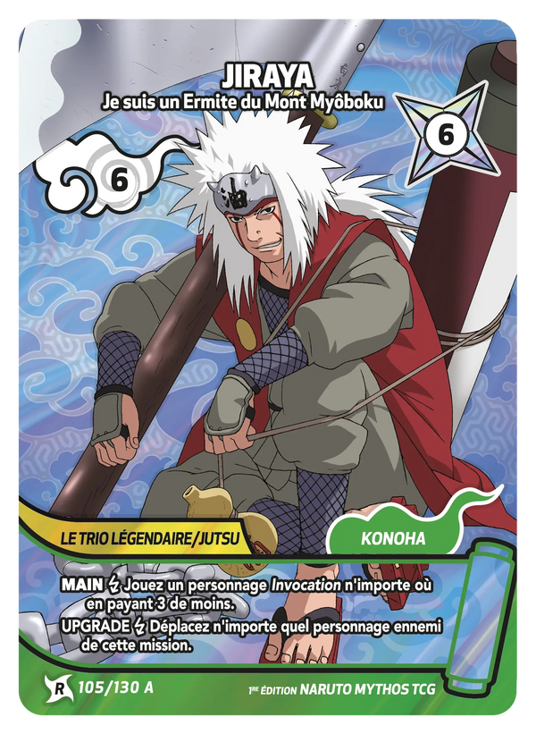 Jiraya — Je suis un Ermite du Mont Myôboku (Naruto Mythos 105/130)